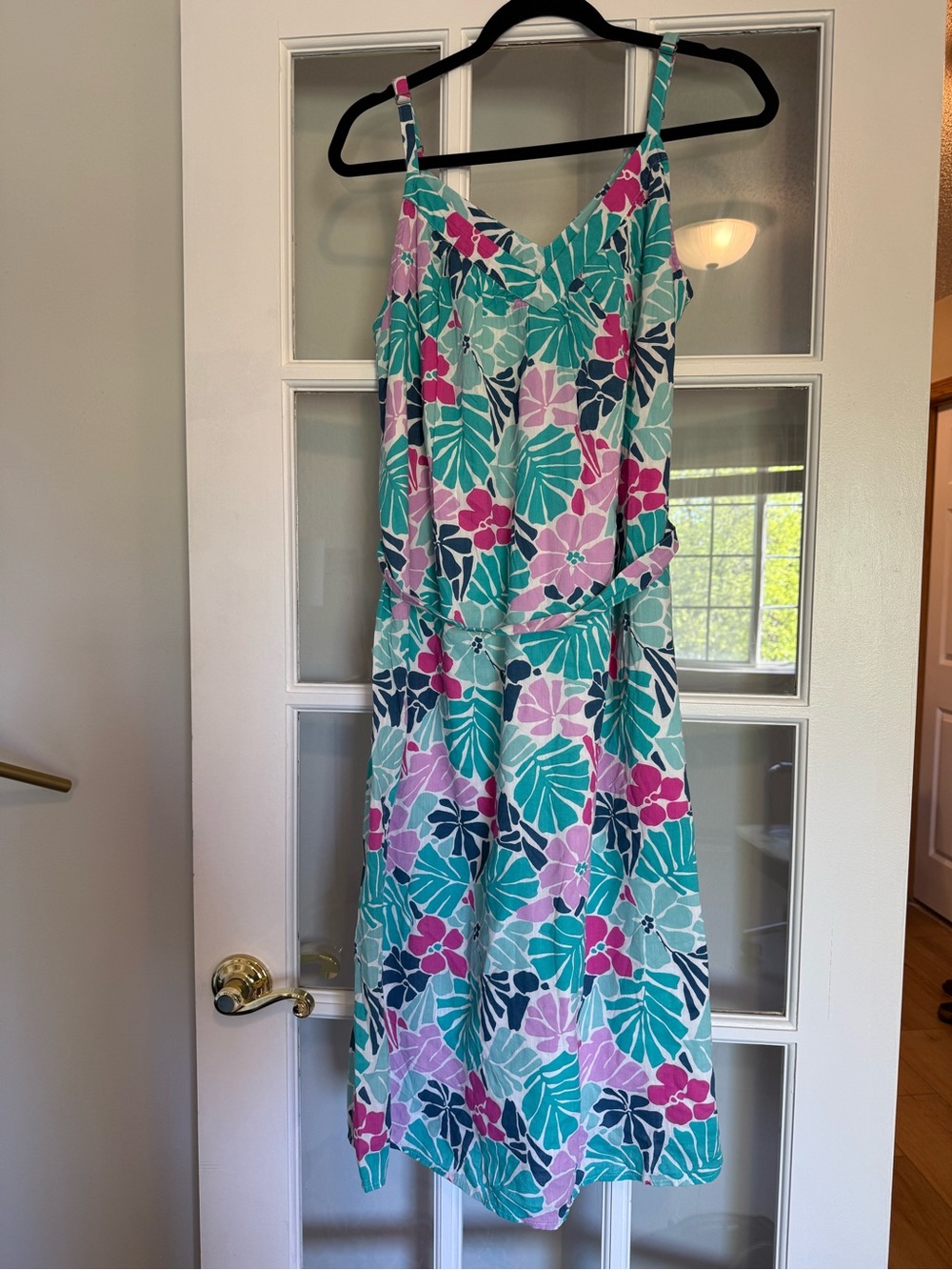 GAP Midi Summer Dress with Tropical Florals NWT